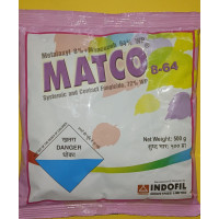 Matco [ 8-64 ] - Metalaxyl 8% + Mancozeb 64% WP - 500 Gm