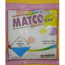 Matco [ 8-64 ] - Metalaxyl 8% + Mancozeb 64% WP - 500 Gm